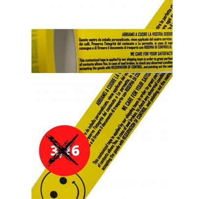 Nastro Adesivo Giallo PVC