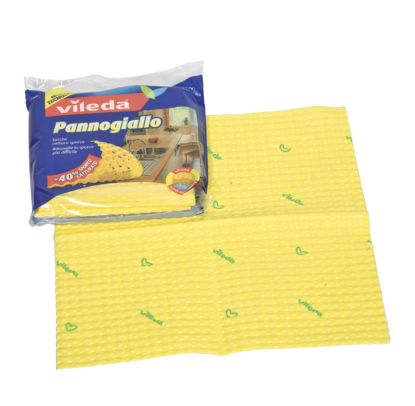 Confezione 24 Panni Multiuso VILEDA Microfibre Plus – 38x36 Cm – Antibatterici E Senza Pelucchi
