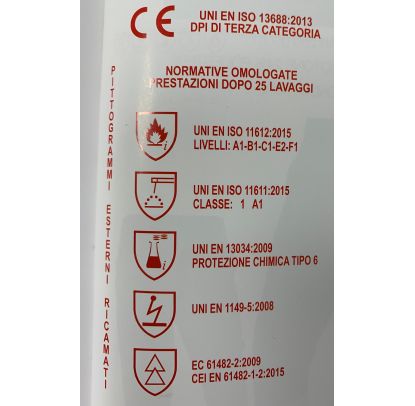 Tuta intera TRIVALENTE MULTI FUNZIONE