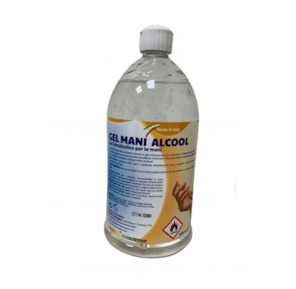 GEL MANI ALCOOL ML. 1000  ALCOOL 65%(70% V/V)