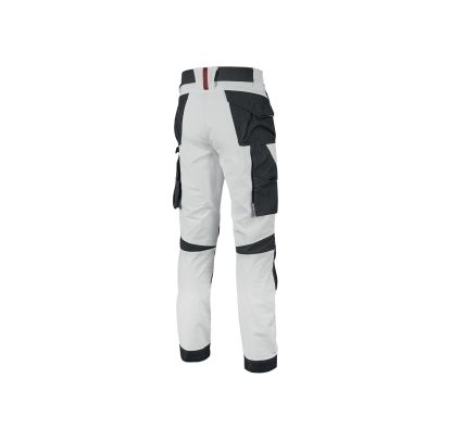 Pantaloni idrorepellenti Atom white